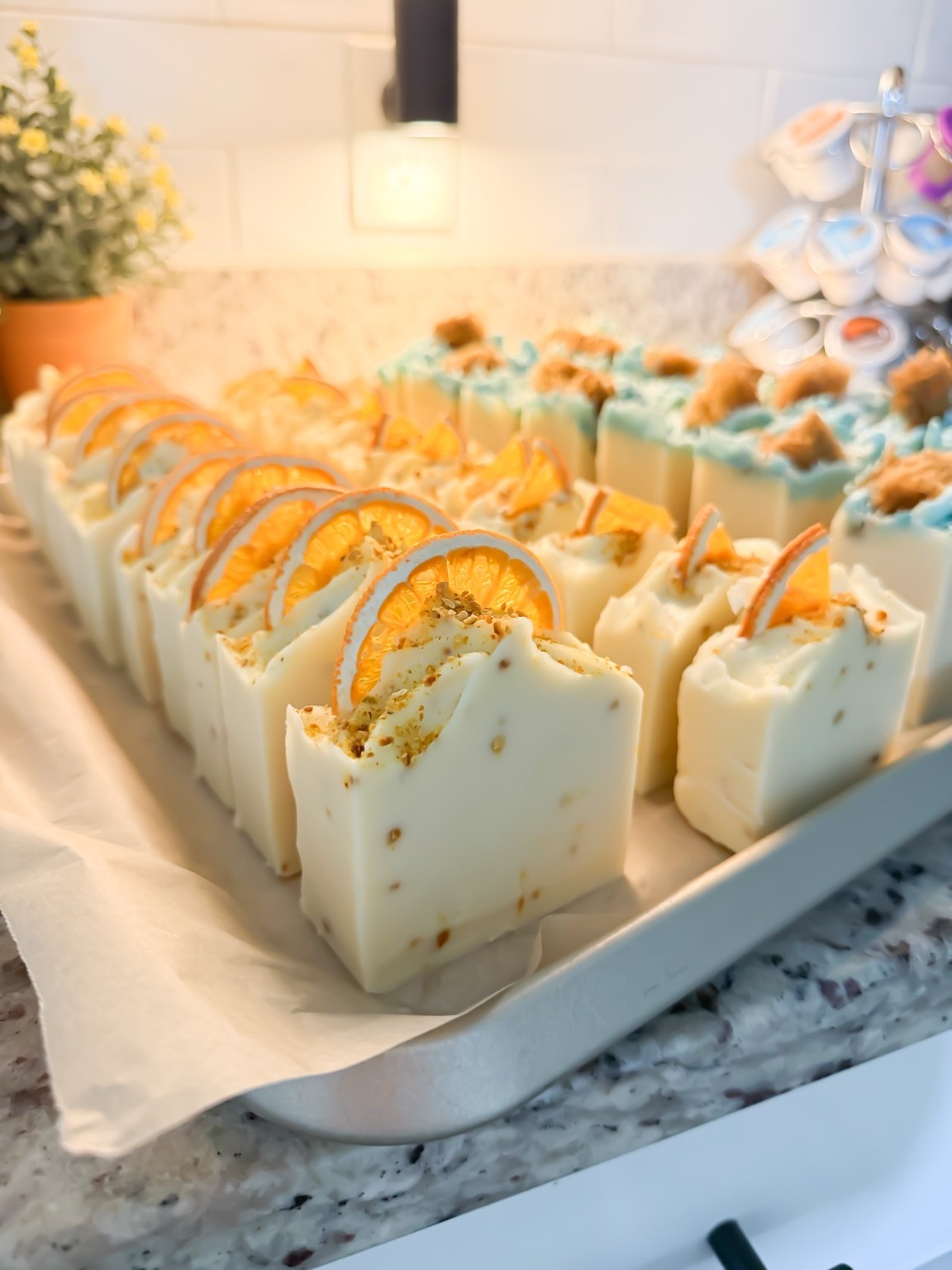 Fresh handmade soap